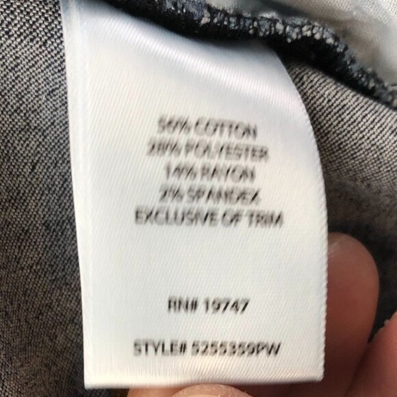 The Pioneer Woman Women Jeans Size XL Bootcut Leg Pull On Blue Denim Embroidered - Picture 10 of 15